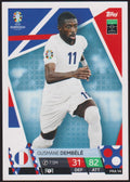 Topps Match Attax 2023-24 Ousmane Dembélé France Parallel Rare – Bild 1