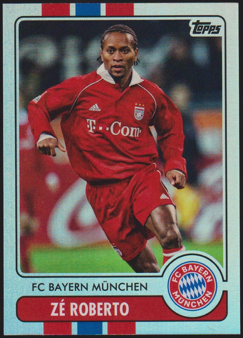 Topps Bayern München 2022-23 Ze Roberto Legend Parallel Refractor – Bild 1