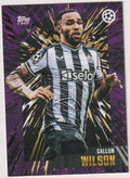Topps Champions League Callum Wilson Newcastle United Parallel Rare – Bild 1