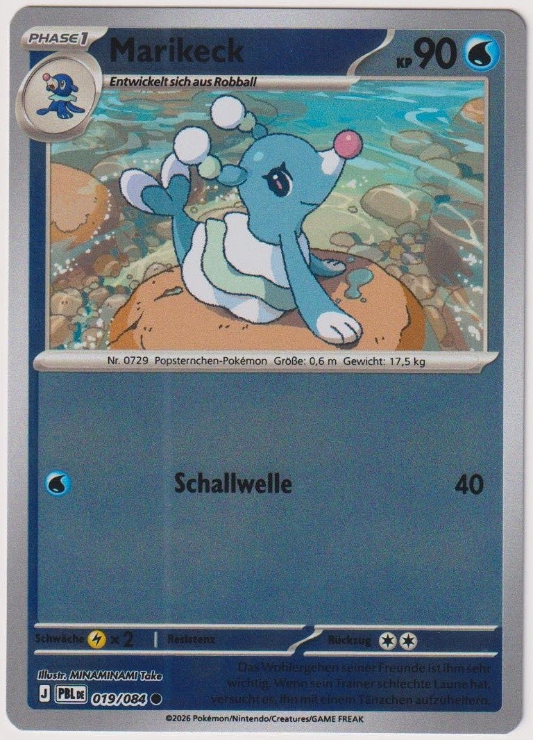 Pokemon TCG Brionne #19/084 Common (C) Reverse Holo Deutsch 2026 – Bild 1