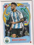 Topps Argentina Lineage 2022-23 Nicolas Gonzalez Parallel Rare – Bild 1