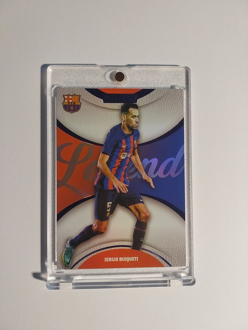 Daka Barcelona 2023-24 Sergio Busquets Ineffable Legend Parallel 33/55 Rare Hit – Bild 1
