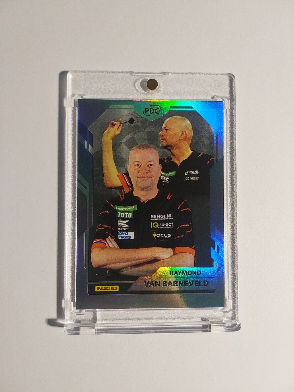Panini PDC World Championship 2026 Raymond Van Barneveld Dart Refractor Rare Hit – Bild 1