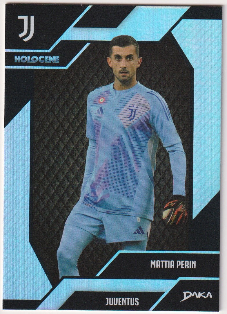 Daka Holocene 2023-24 Mattia Perin Juventus Parallel 09/99 Rare – Bild 1