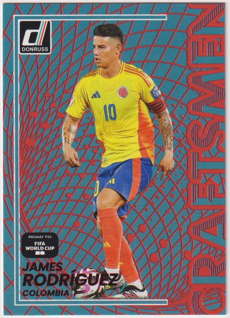 Panini Road to World Cup 2026 2024-25 James Rodriguez Colombia Parallel Case Hit – Bild 1