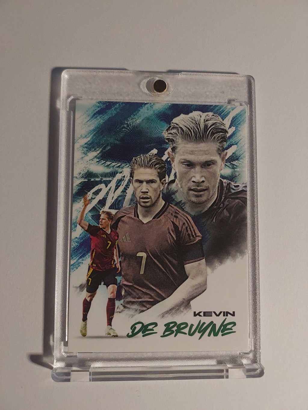 Futera Unique 2025 Kevin De Bruyne Manchester City Nummeriert 1/38 Parallel Rare – Bild 1