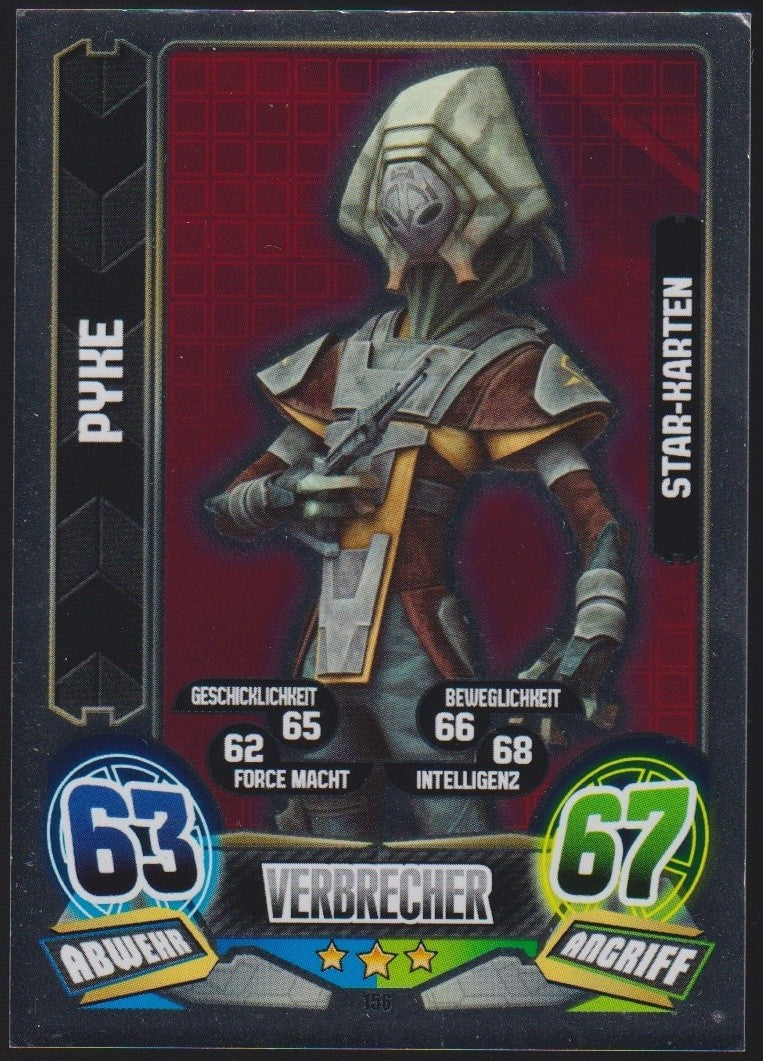 Topps Star Wars 2010 Pyke Unterwelt Verbrecher TCG Ultra Rare #156 – Bild 1