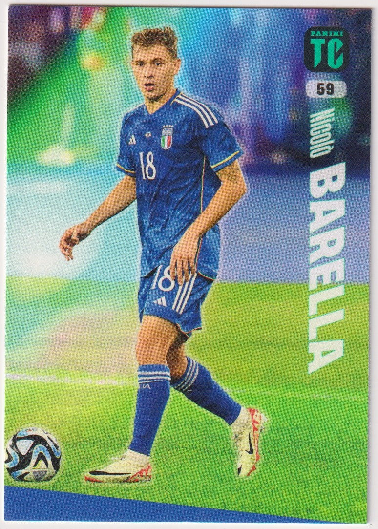 Panini Top Class 1997-98 Nicolò Barella Italien Parallel Rare – Bild 1