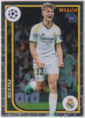 Merlin Collections 117 Nico Paz Rookie Real Madrid C.F. Parallel Rare – Bild 1
