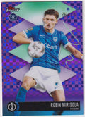 Topps Finest 2025-26 Robin Mirisola KRC Genk Parallel 26/75 Rare Rookie – Bild 1