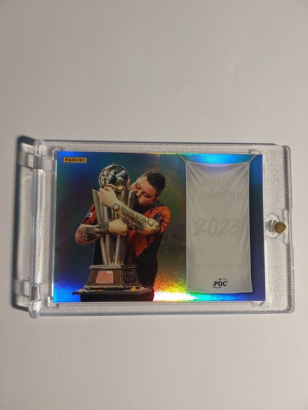 Panini PDC World Championship 2026 Michael Smith Darts World Champion Refractor – Bild 1