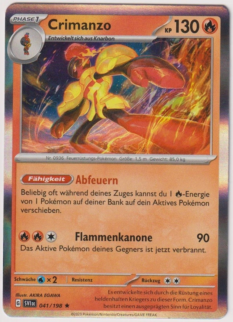 Pokemon TCG Armarouge #41/198 Rare (R) Holo Deutsch 2023 – Bild 1