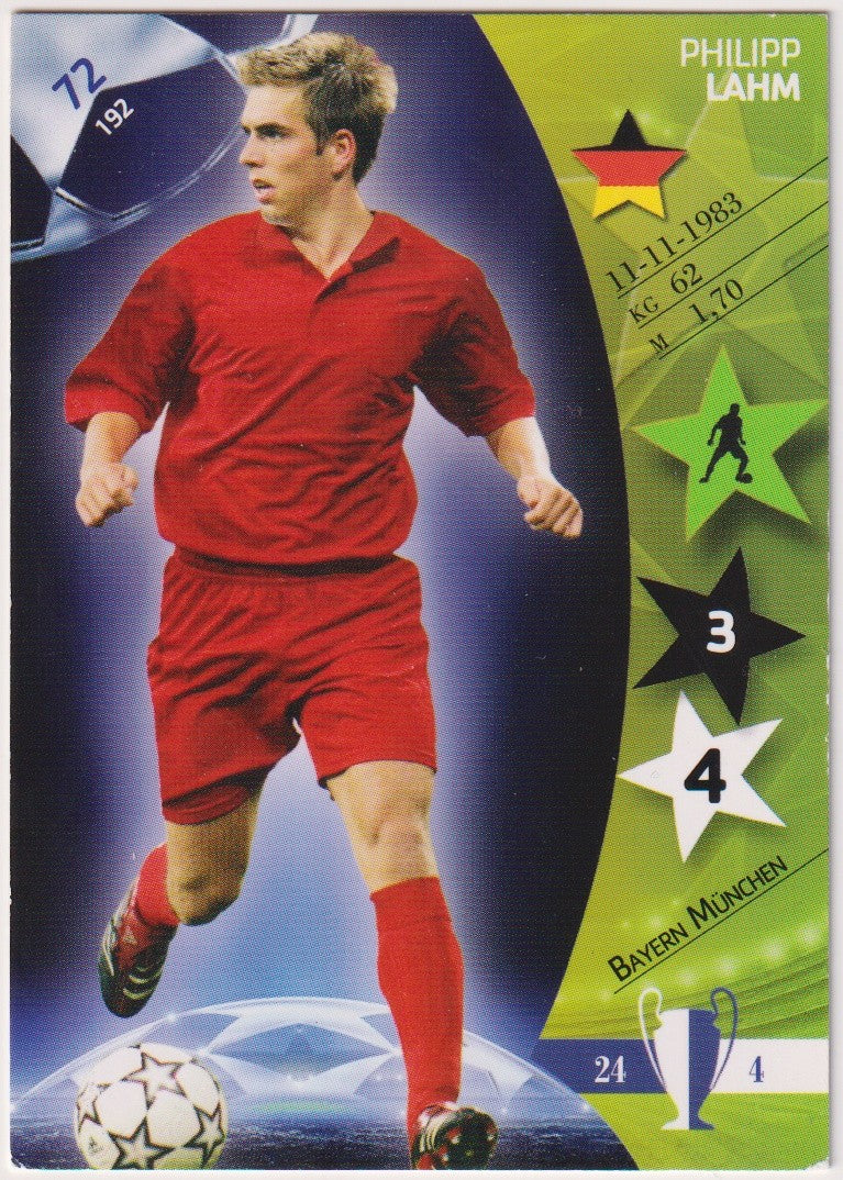 Panini 2007-08 Philipp Lahm Bayern München Parallel Rare 72 – Bild 1
