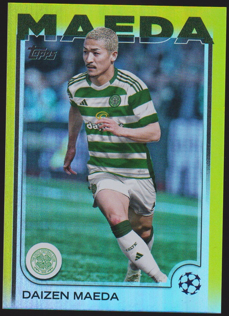 Topps Champions League 2024-25 Daizen Maeda Celtic FC Parallel 175/175 Rare – Bild 1