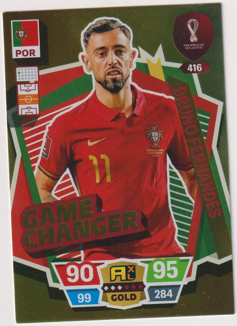 Panini Adrenalyn XL FIFA World Cup Qatar 2022 2022-23 Bruno Fernandes Portugal – Bild 1