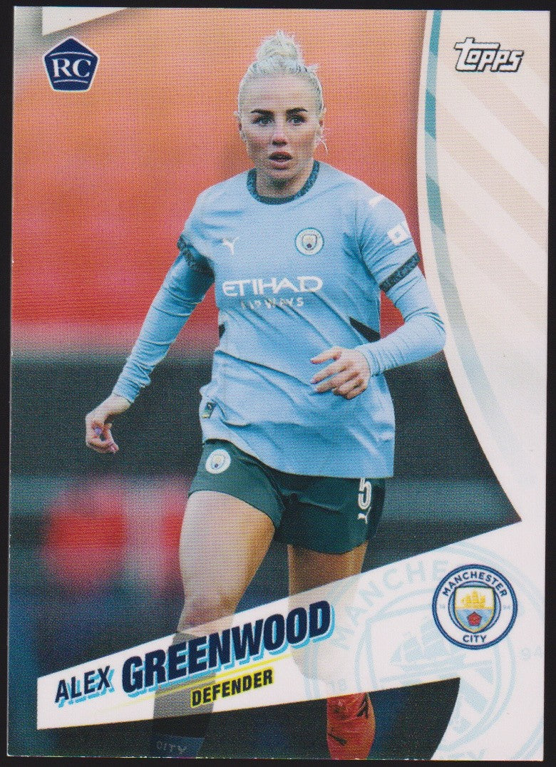 Topps UCC 2023-24 Alex Greenwood Rookie Manchester City Parallel Rare Nr. 25 – Bild 1