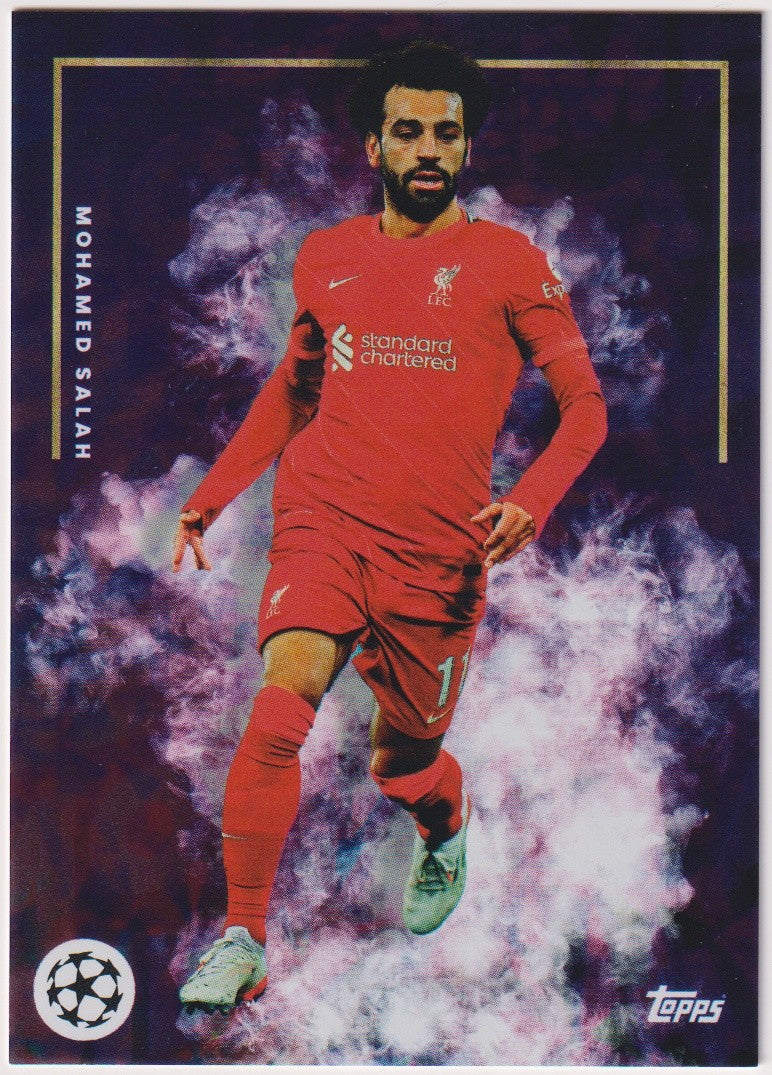 Topps Champions League Mohamed Salah Liverpool Football Club Standard Parallel – Bild 1