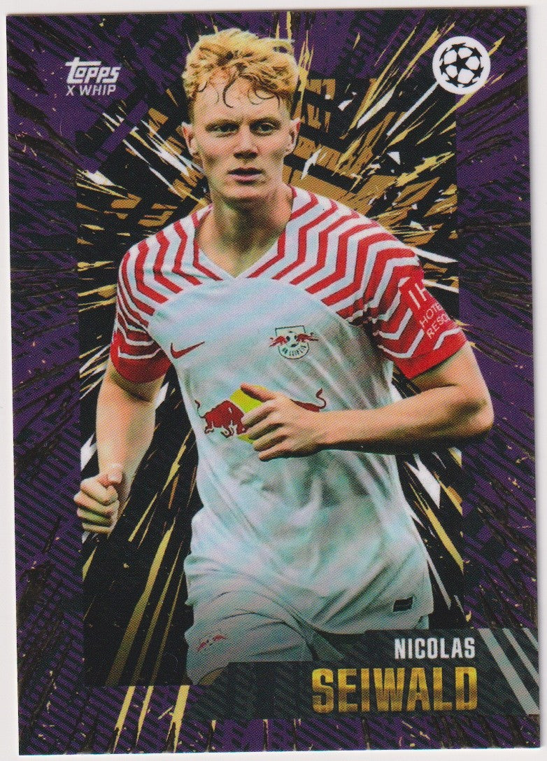 Topps X WHIP 2022-23 Nicolas Seiwald RB Leipzig Champions League Parallel – Bild 1