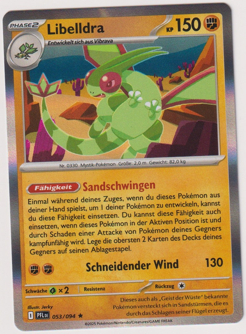 Pokemon TCG Flygon #53/094 Rare (R) Holo Deutsch 2025 – Bild 1