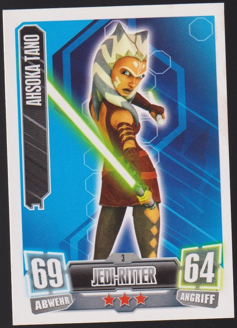 Topps Star Wars 2011 Ahsoka Tano Republik Jedi TCG Rare #69 – Bild 1