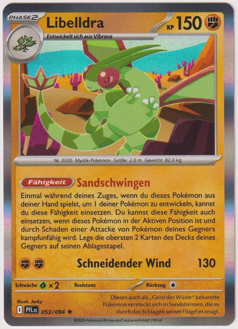 Pokemon TCG Flygon #53/094 Rare (R) Holo Deutsch 2025 – Bild 1