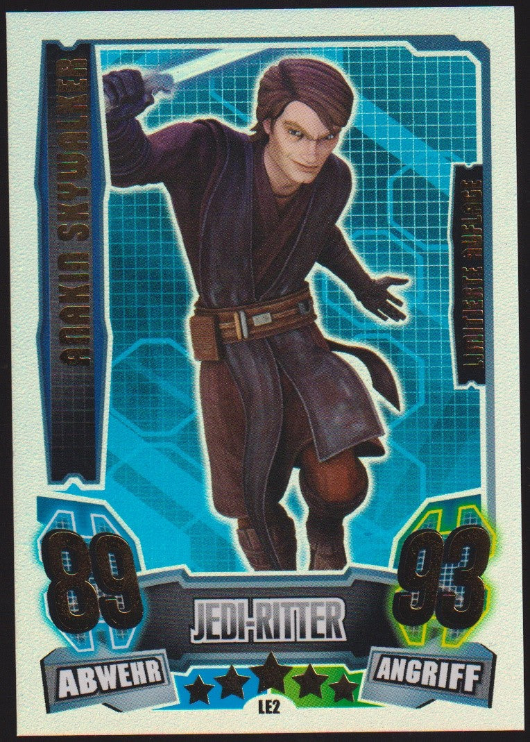 Topps Star Wars 2013 Anakin Skywalker Republik Jedi Limited Edition TCG Rare #44 – Bild 1