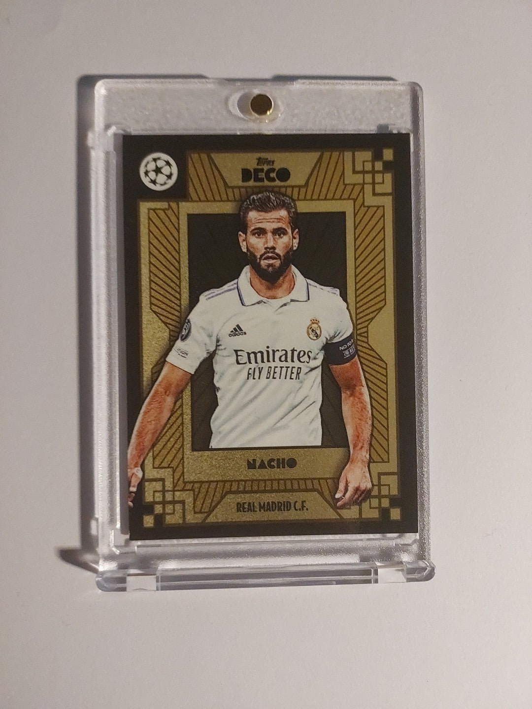 Topps Deco 2021-22 Real Madrid Parallel Nacho – Bild 1