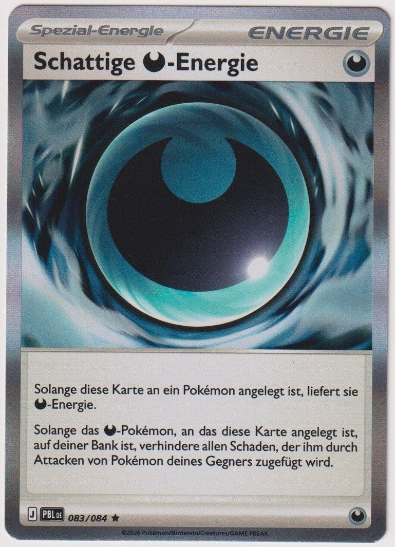Pokemon TCG Shadow Energy #083/084 Rare (R) Holo Deutsch 2026 – Bild 1