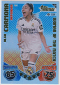 Topps Match Attax Olga Carmona Real Madrid C.F. Parallel Rare 282 – Bild 1