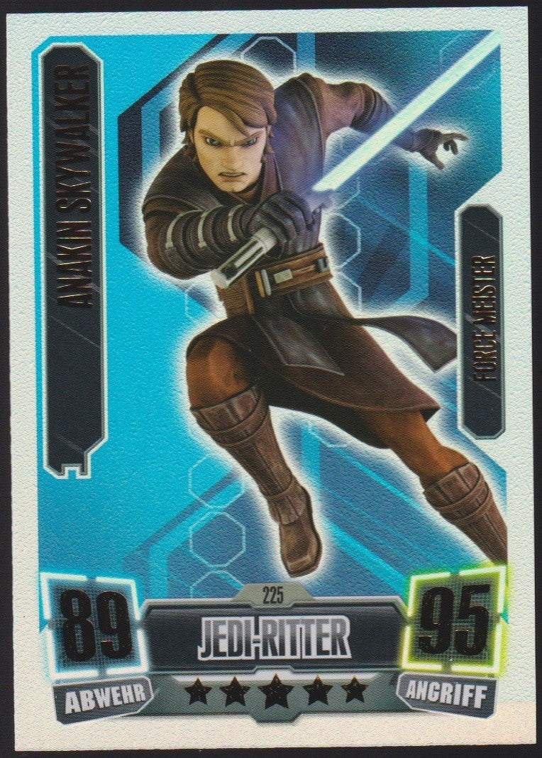 Topps Star Wars 2011 Anakin Skywalker Republik TCG Ultra Rare #225 – Bild 1