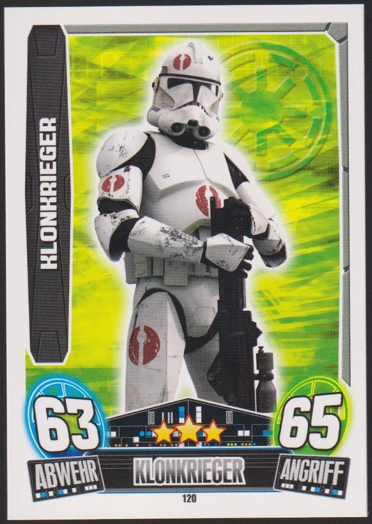 Topps Star Wars 2013 Klonkrieger Republik (Film Version) TCG Rare #120 – Bild 1