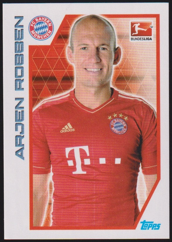 Topps Bundesliga 2012-13 Arjen Robben Bayern München Vintage Parallel – Bild 1