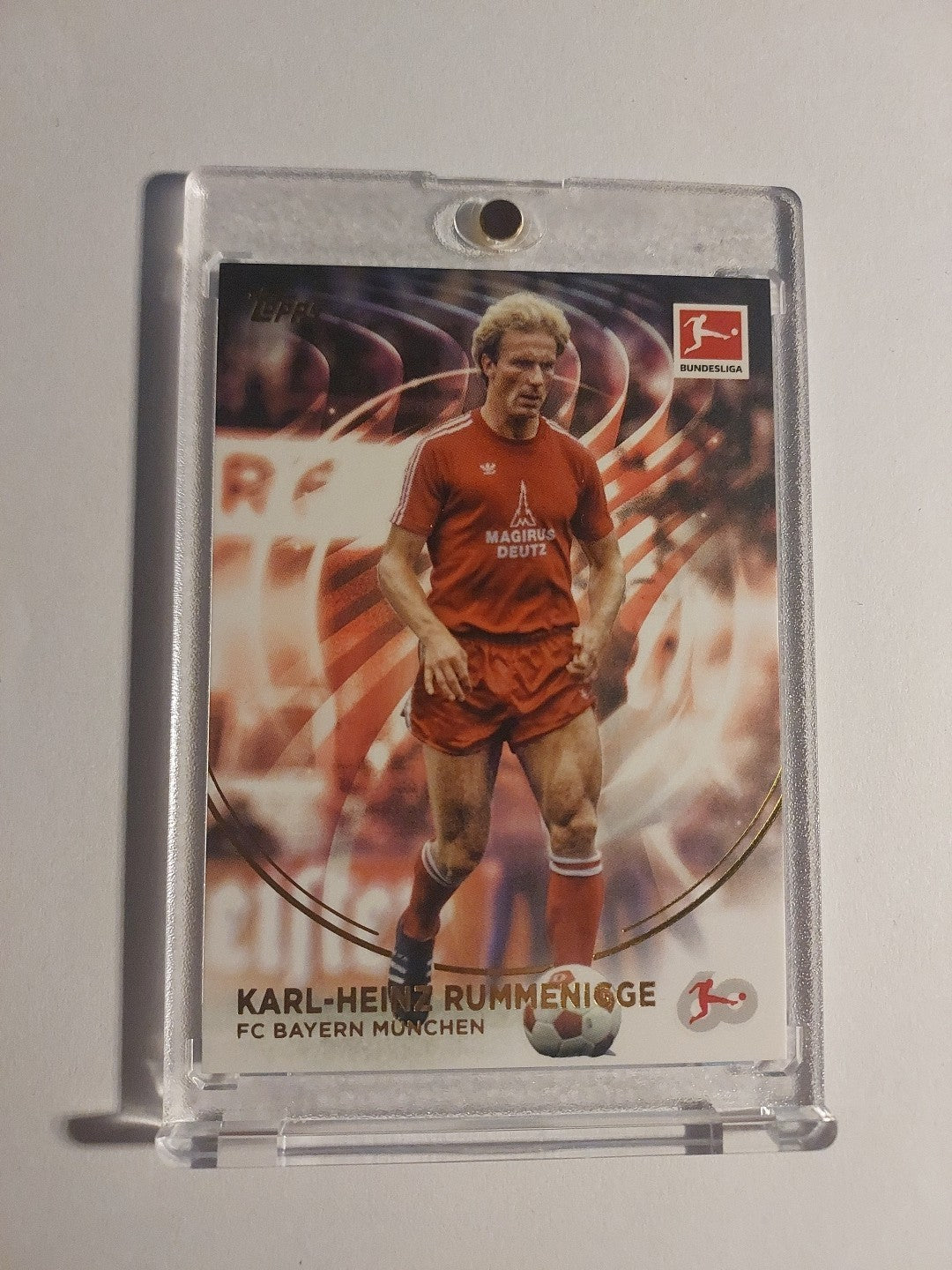 Topps 60 Jahre Bundesliga 2023-24 Karl-Heinz Rummenigge Bayern Parallel Rare Hit – Bild 1