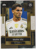Topps Current 2024-25 Brahim Díaz Real Madrid C.F. Champions League Parallel – Bild 1