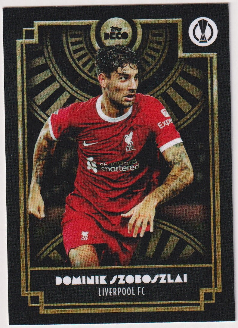 Topps Deco Dominik Szoboszlai Liverpool FC Europa League Parallel Rare – Bild 1