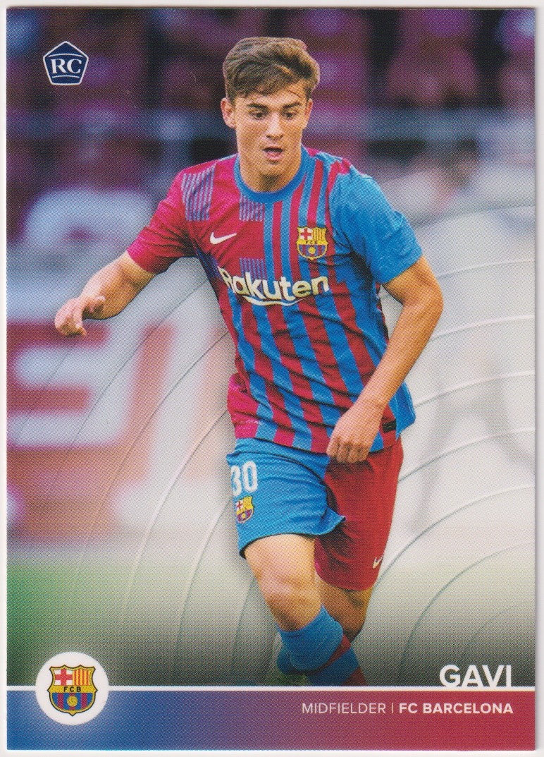 Topps 2020-21 Gavi Rookie FC Barcelona Parallel Rare – Bild 1