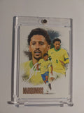 Futera Unique 2024-25 Marquinhos Brasilien Paris Saint-Germain Parallel Rare Hit – Bild 1