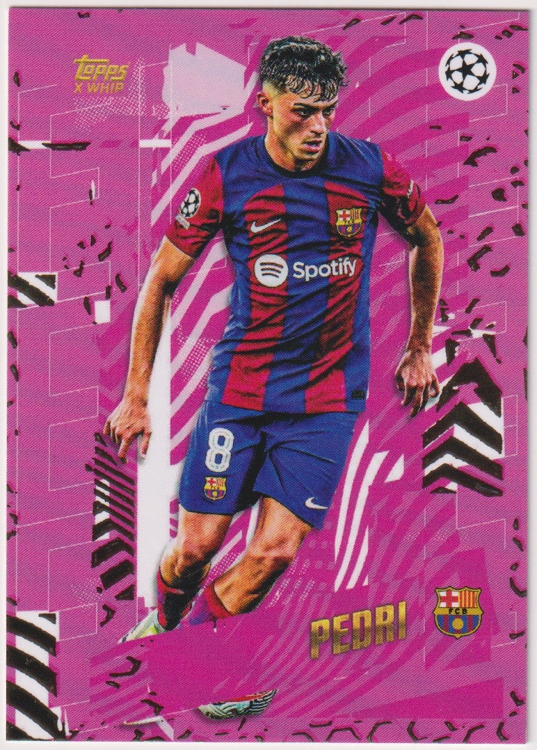 Topps x Whip Gold 2023-24 Pedri FC Barcelona Parallel Rare – Bild 1