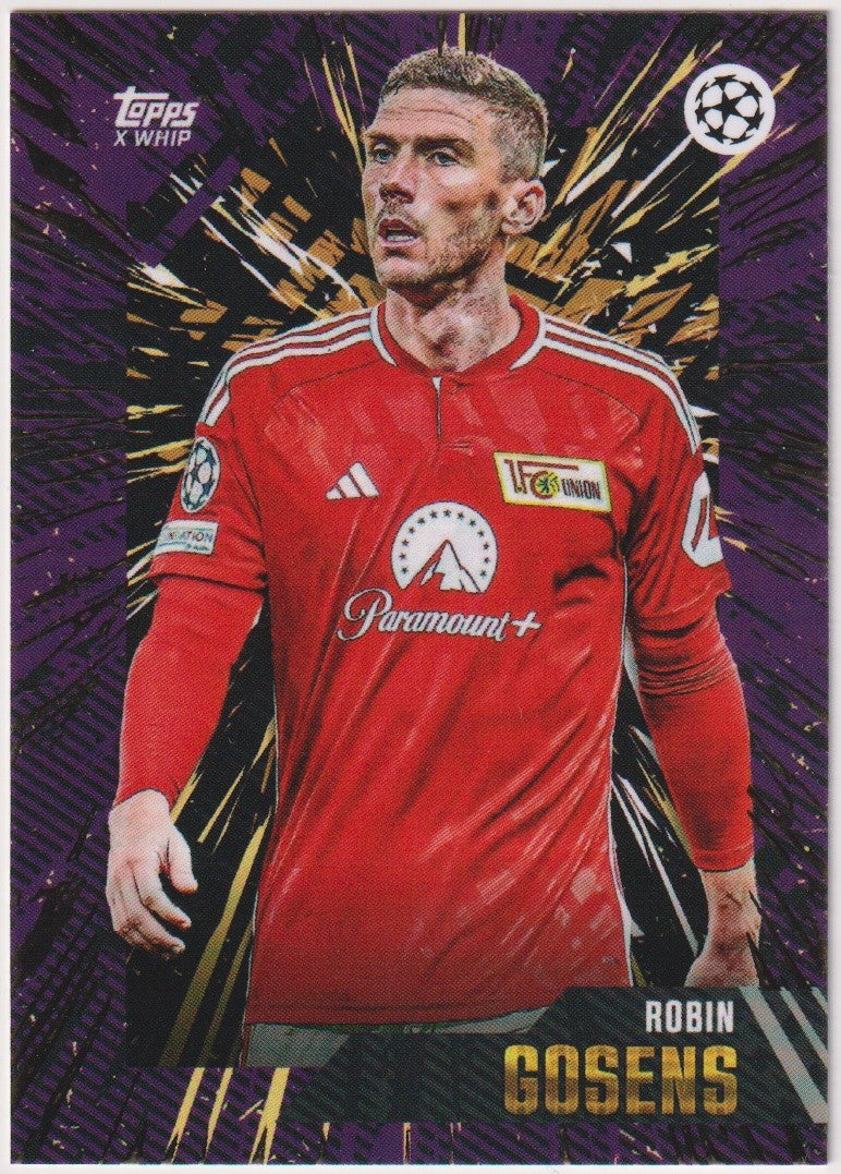 Topps X WHIP 2022-23 Robin Gosens 1. FC Union Berlin Parallel Rare – Bild 1