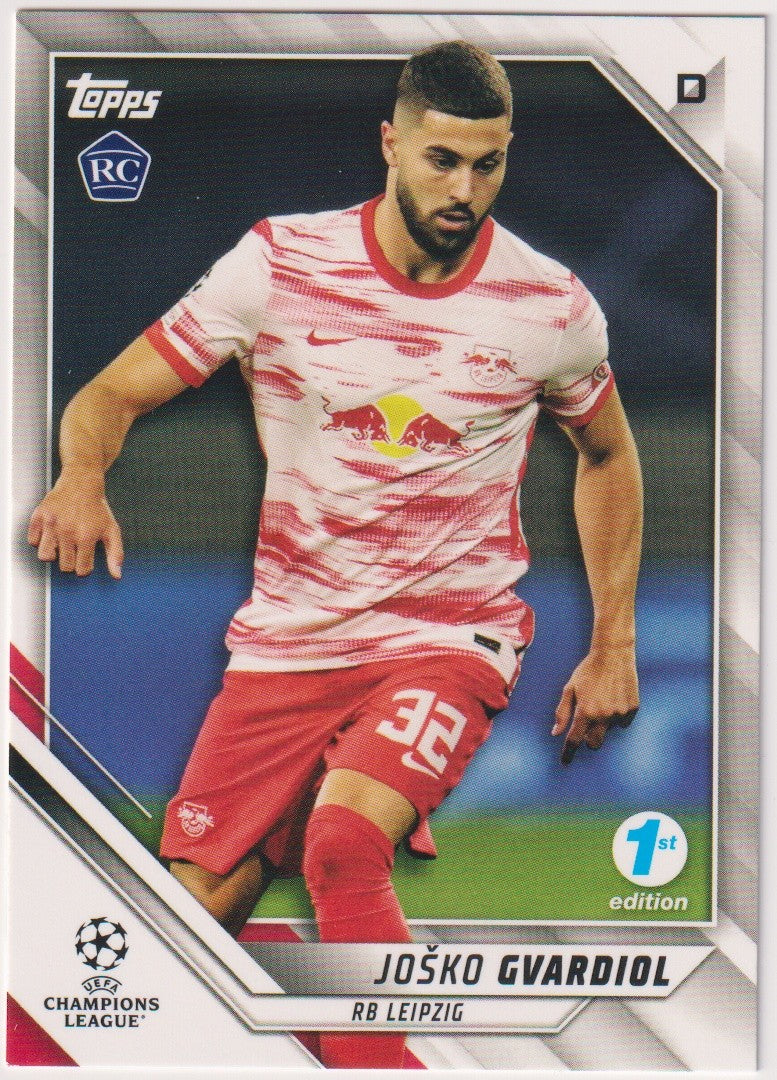 Topps 2022-23 Josko Gvardiol Rookie RB Leipzig Parallel Rare 158 – Bild 1