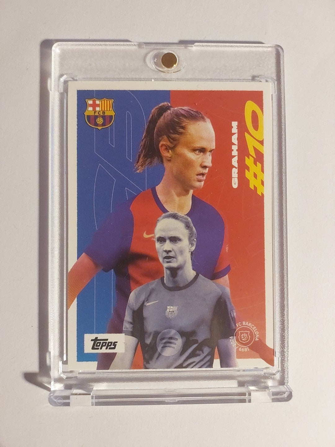 Topps Barcelona Team Set 2024-25 Graham Hansen Limited Parallel – Bild 1