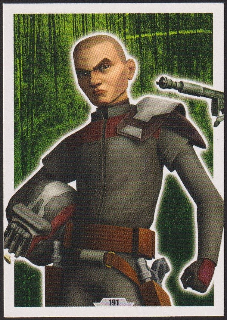 Topps Star Wars 2012 Boba Fett Söldner Kopfgeldjäger Full Art TCG Rare #191 – Bild 1