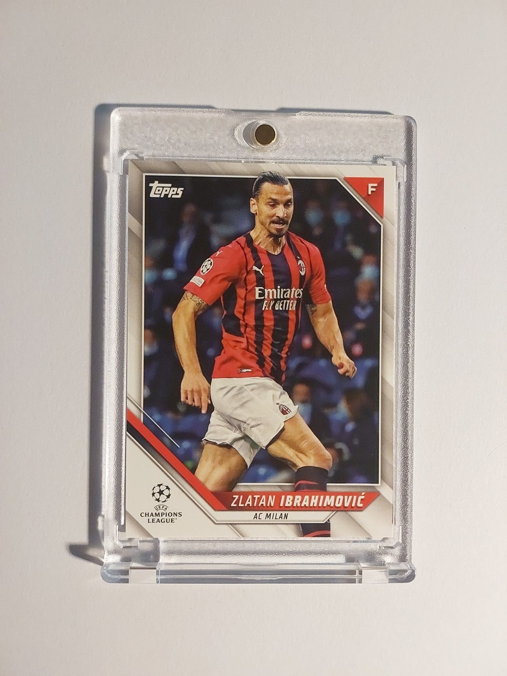 Topps UCC 2021-22 Zlatan Ibrahimovic Ac Mailand Schweden Parallel Ultra Rare Hit – Bild 1