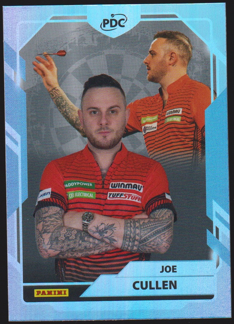 Panini PDC World Championship 2026 Joe Cullen "The Rockstar" Refractor Parallel – Bild 1