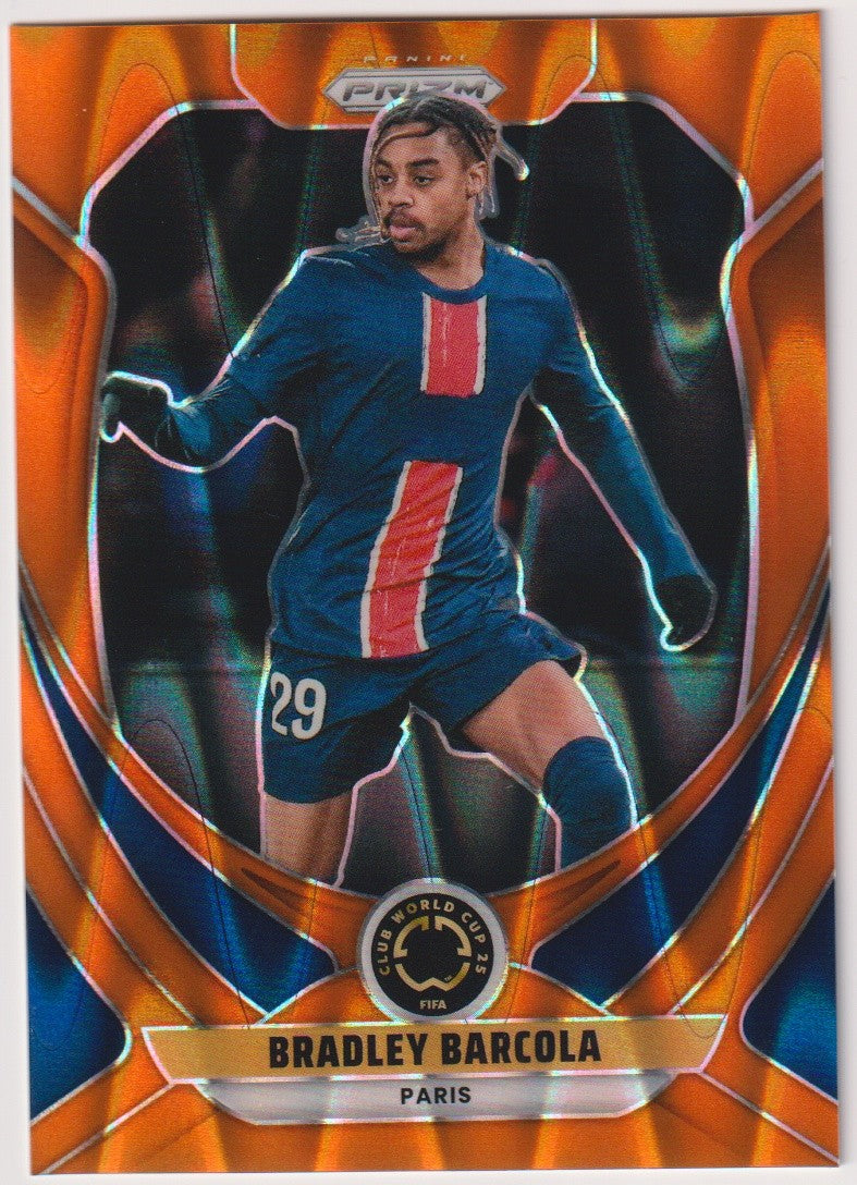 Panini Prizm 2023-24 Bradley Barcola Paris FIFA Club World Cup 2025™ Parallel – Bild 1