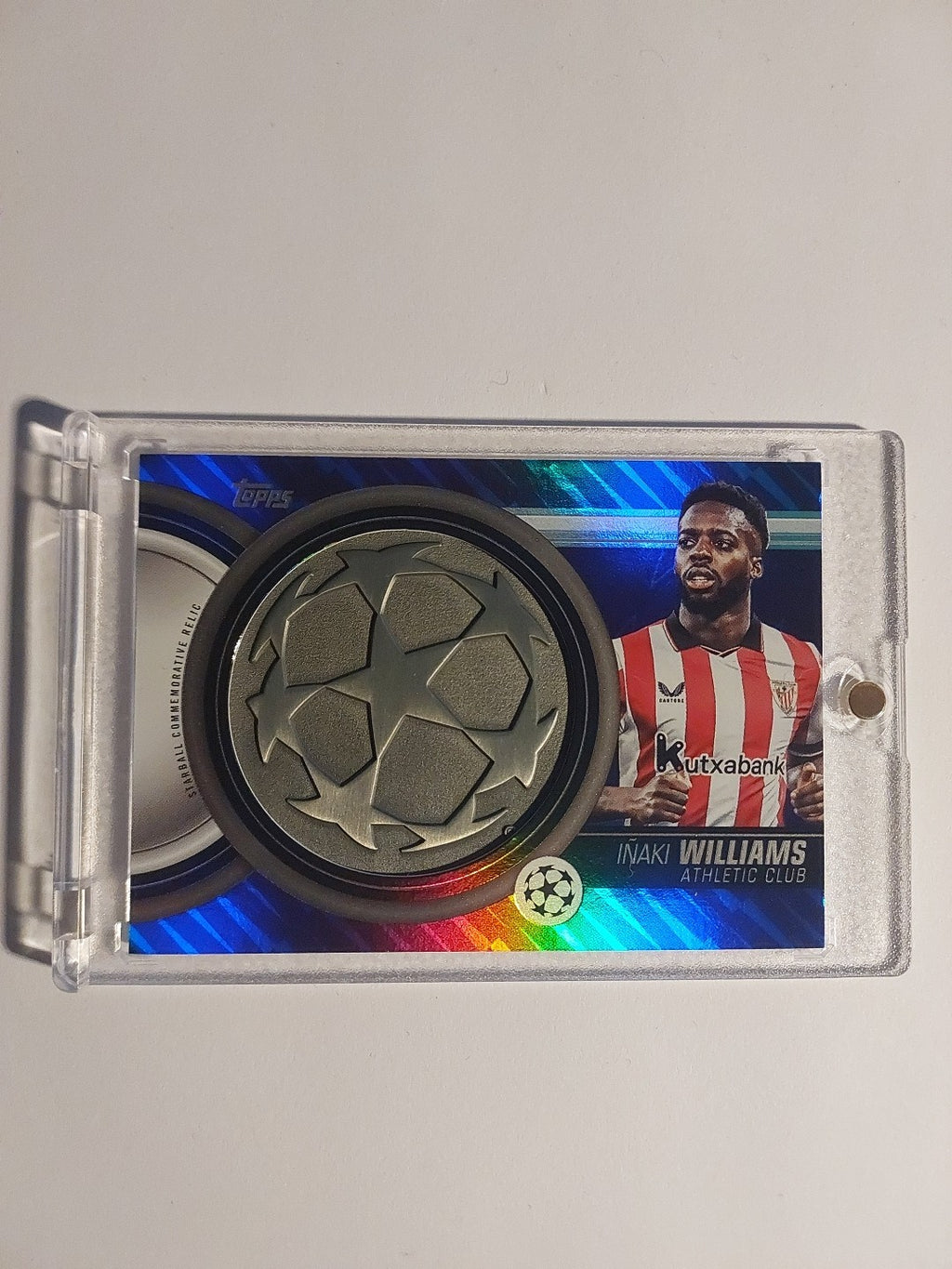 Topps UCC Flagship 2025-26 Inaki Williams Athletic Bilbao Starball Relic Rare – Bild 1