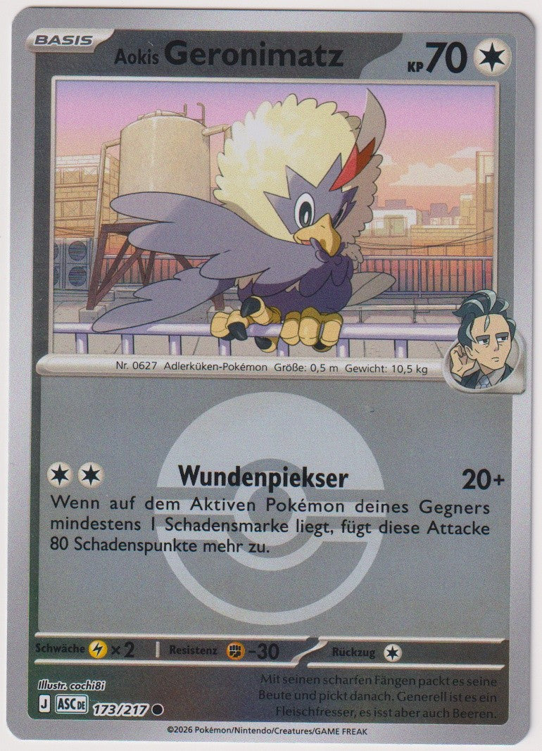Pokemon TCG Chikorita #8/217 Common (C) Reverse Holo Deutsch 2026 – Bild 1