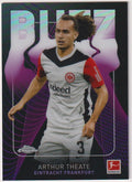 Topps Chrome BUNDESLIGA 2024-25 Arthur Theatre Eintracht Frankfurt Parallel Rare – Bild 1