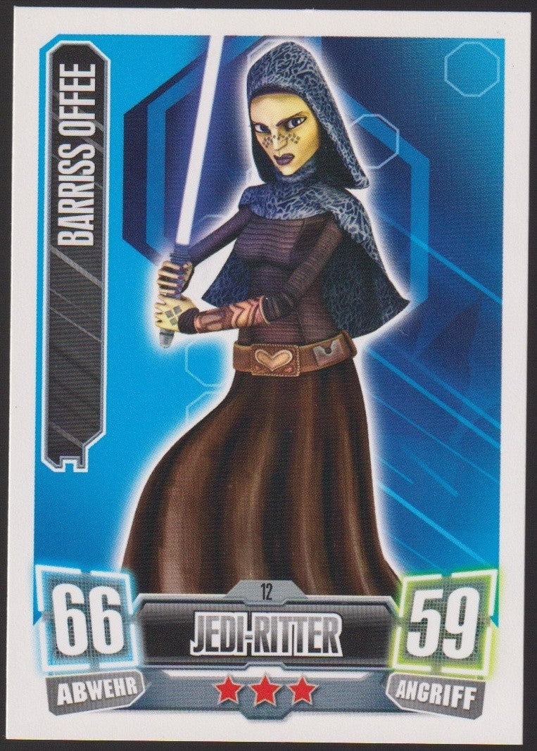 Topps Star Wars 2011 Barriss Offee Republik Jedi TCG Rare #66 – Bild 1
