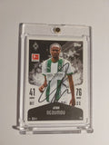 Topps 2024-25 Nathan Ngoumou Borussia Mönchengladbach On Card Auto Parallel Rare – Bild 1
